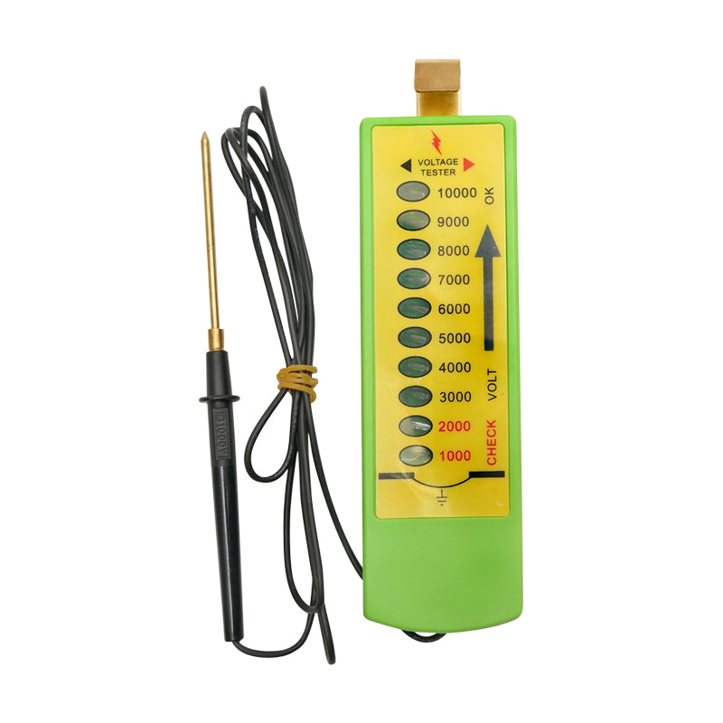 Electric fence voltage tester